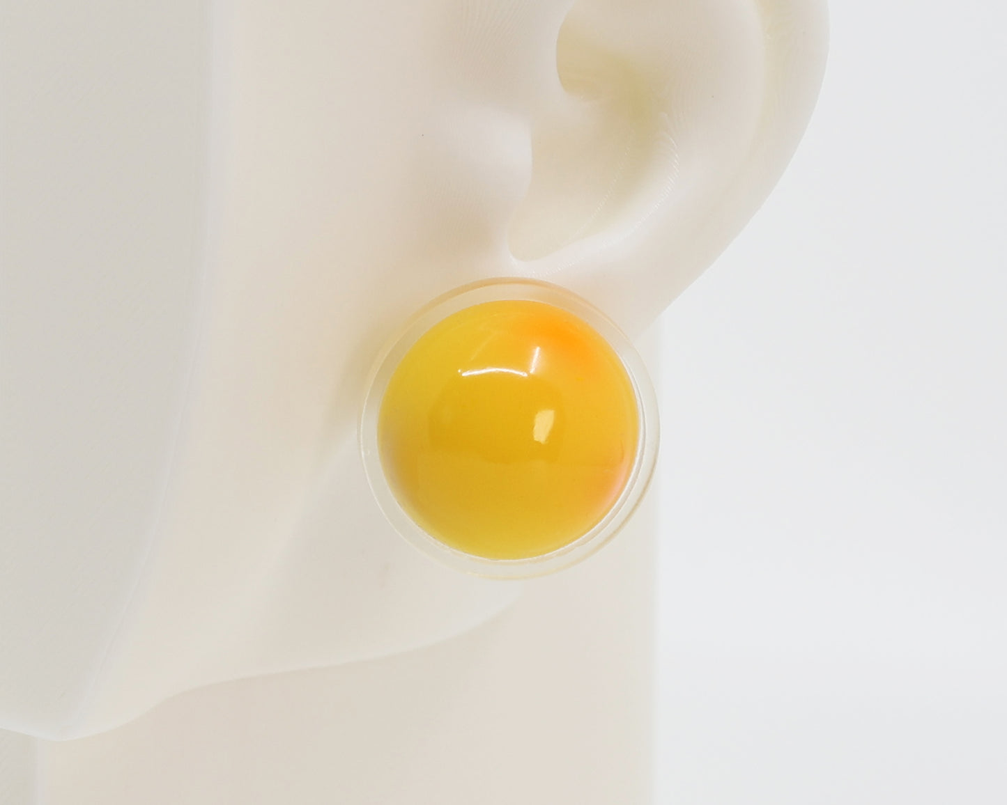 Asymmetrical Resin Earrings #A013