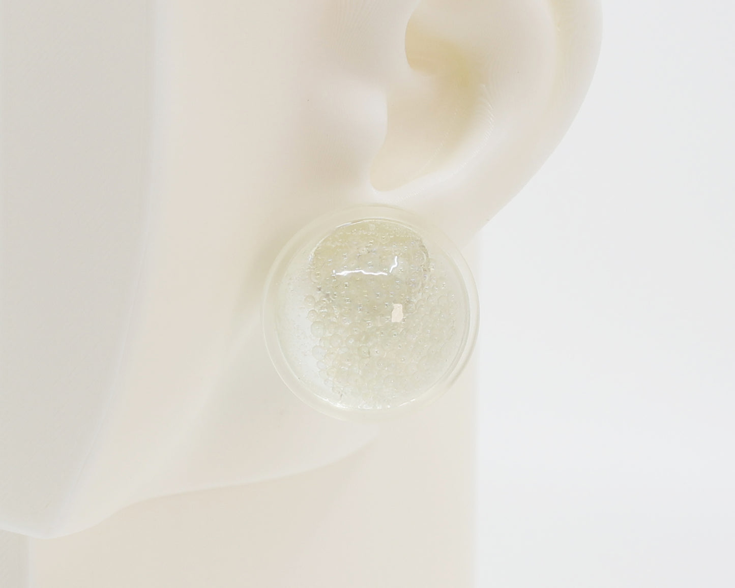 Asymmetrical Resin Earrings #A016