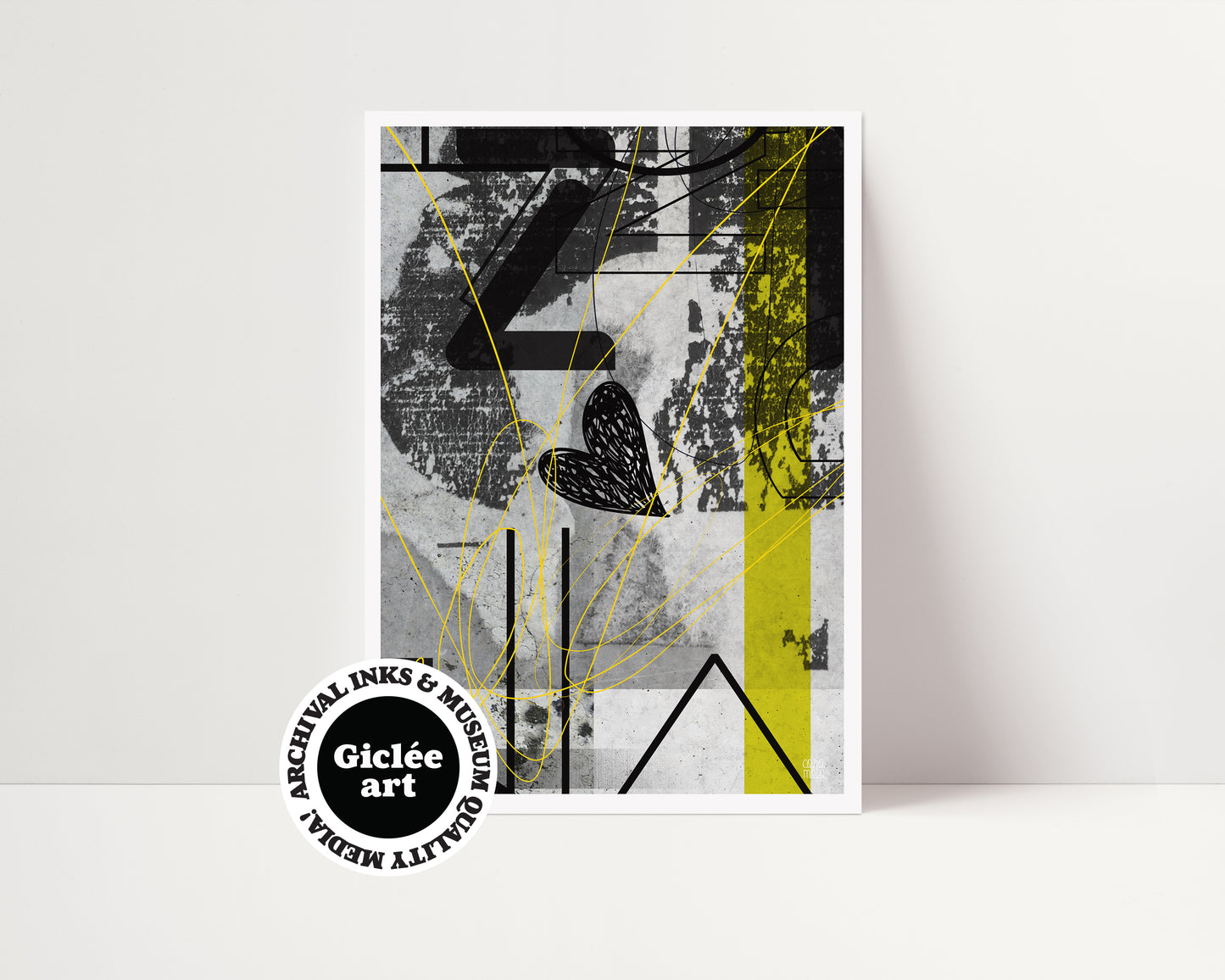 Black, White & Yellow