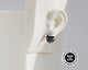 Mismatched Pugs Sterling Silver Dome Earrings #AD010