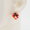 Asymmetrical Resin Earrings #A001