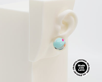PolyMer Clay Earrings #A018