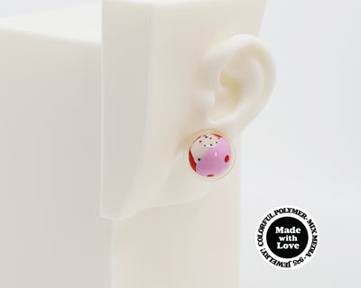 PolyMer Clay Earrings #A019