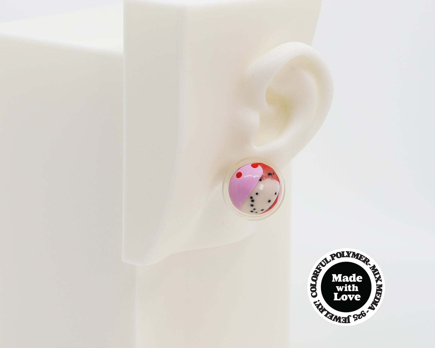 PolyMer Clay Earrings #A020