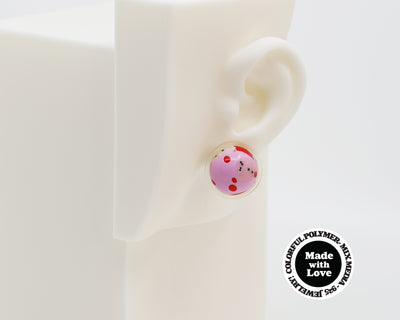 PolyMer Clay Earrings #A021