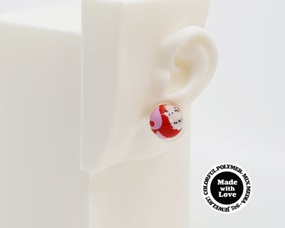 PolyMer Clay Earrings #A022