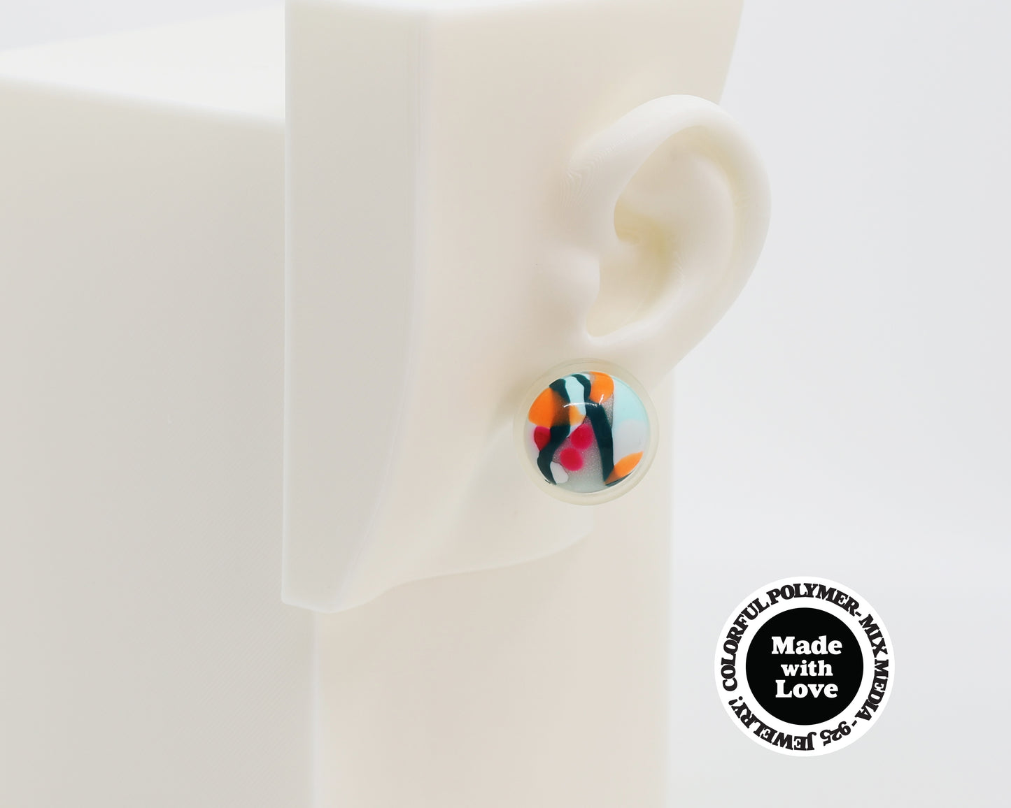 PolyMer Clay Earrings #A023