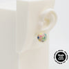 Asymmetrical Resin Earrings #A002