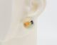 Asymmetrical Resin Earrings #A004
