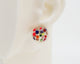 Asymmetrical Resin Earrings #A005