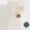 Asymmetrical Resin Earrings #A005