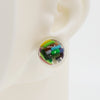 Asymmetrical Resin Earrings #A006