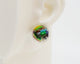 Asymmetrical Resin Earrings #A006