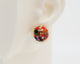 Asymmetrical Resin Earrings #A007