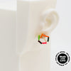 Asymmetrical Resin Earrings #A008