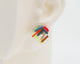 Asymmetrical Resin Earrings #A009