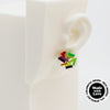 Asymmetrical Resin Earrings #A010