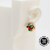 Asymmetrical Resin Earrings #A012