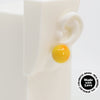 Asymmetrical Resin Earrings #A013