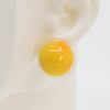Asymmetrical Resin Earrings #A013