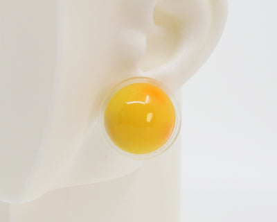 Asymmetrical Resin Earrings #A013