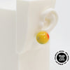 Asymmetrical Resin Earrings #A013
