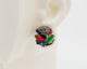 Asymmetrical Resin Earrings #A014