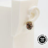 Asymmetrical Resin Earrings #A015