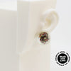Asymmetrical Resin Earrings #A015