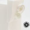 Asymmetrical Resin Earrings #A016