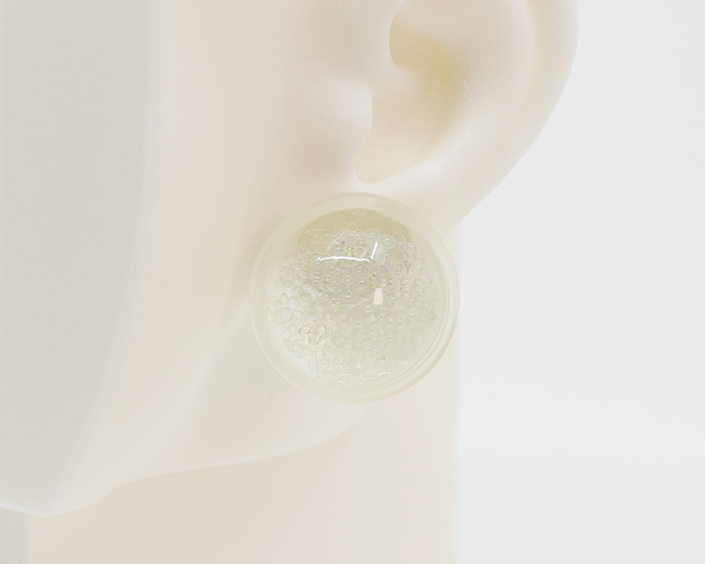 Asymmetrical Resin Earrings #A016