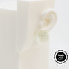 Asymmetrical Resin Earrings #A016