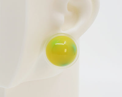 Asymmetrical Resin Earrings #A017