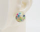 Asymmetrical Resin Earrings #A018