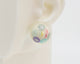 Asymmetrical Resin Earrings #A019