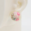 Asymmetrical Resin Earrings #A019