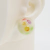 Asymmetrical Resin Earrings #A020