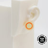 Asymmetrical Concentric Circle #A002 Earrings
