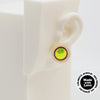 Asymmetrical Concentric Circle #A002 Earrings