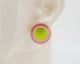 Asymmetrical Concentric Circle #A003 Earrings