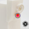 Asymmetrical Concentric Circle #A003 Earrings