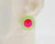 Asymmetrical Concentric Circle #A006 Earrings