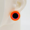 Asymmetrical Concentric Circle #A006 Earrings