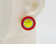 Asymmetrical Concentric Circle #A007 Earrings