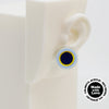 Asymmetrical Concentric Circle #A007 Earrings