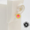 Asymmetrical Concentric Circle #A008 Earrings