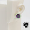 Asymmetrical Concentric Circle #A009 Earrings