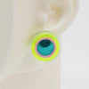 Asymmetrical Concentric Circle #A009 Earrings