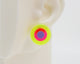 Asymmetrical Concentric Circle #A013 Earrings