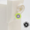 Asymmetrical Concentric Circle #A015 Earrings